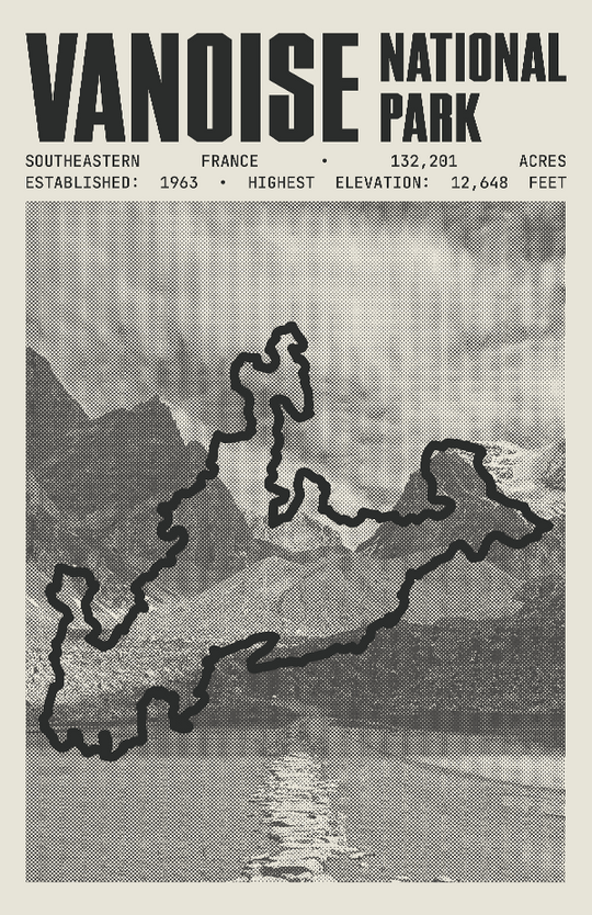 Vanoise National Park Poster