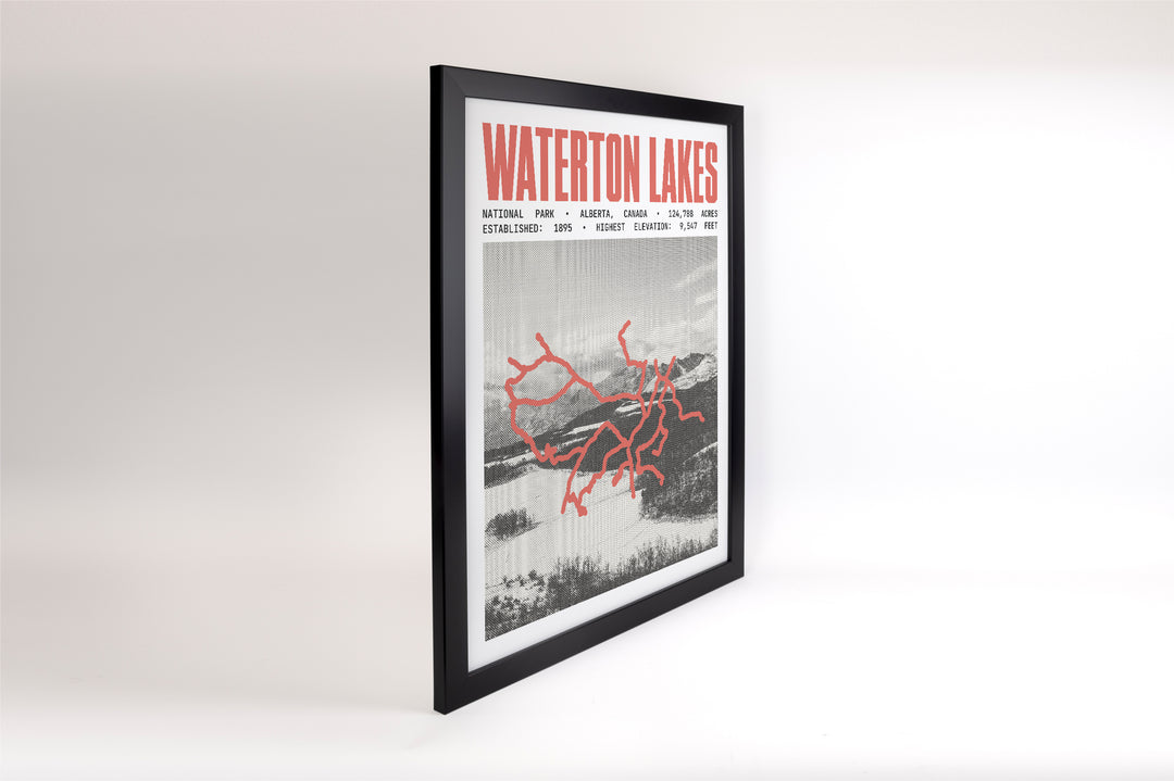 Waterton Lakes National Park Poster