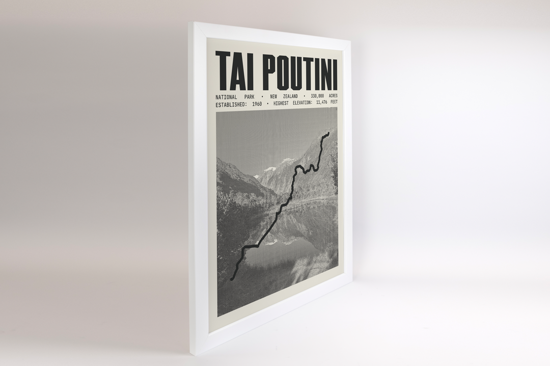 Westland Tai Poutini National Park Poster
