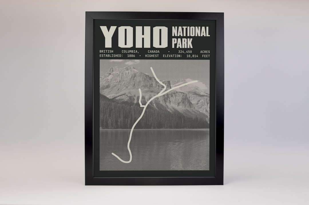 Yoho National Park Poster