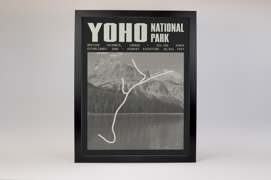 Yoho National Park Poster